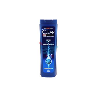 Clear Men Antiforfora Shampoo Nutriente Action 2 in 1 Capelli Normali doppia azione 250 ml