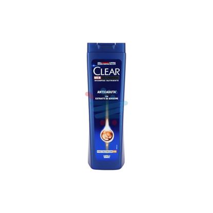 Clear Men antiforfora Shampoo Nutriente Anticaduta Capelli Deboli con estratti di Ginseng 250 ml