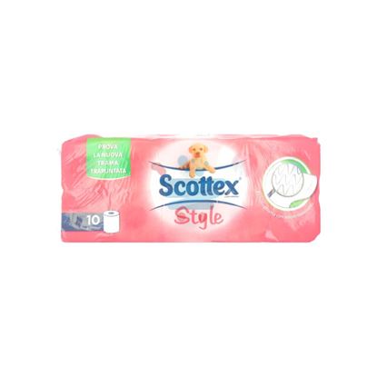 SCOTTEX CARTA IGIENICA STYLE 10 ROTOLI