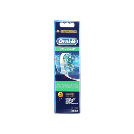 ORAL B RICARICA SPAZZOLINO ELETTRICO DUAL CLEAN 2 PEZZI