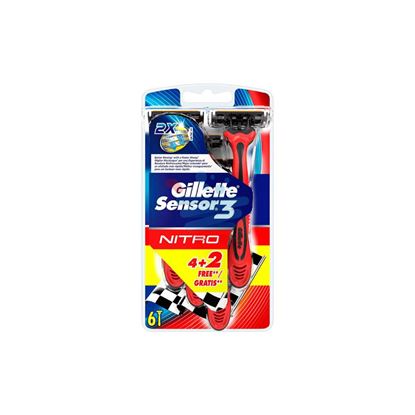 GILLETTE SENSOR3 NITRO 6 PEZZI