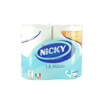 NICKY CARTA IGIENICA LA MAXI 4ROT