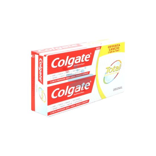 COLGATE DENTIFRICIO TOTAL ORIGINAL 75ML X2