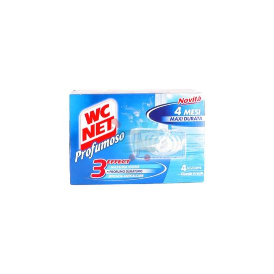 WC NET TAVOLETTE EFFECT OCEAN 4 PEZZI