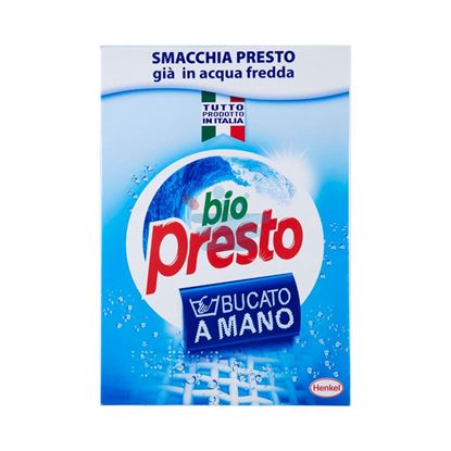 BIO PRESTO DETERSIVO LAVATRICE IN POLVERE A MANO PACCO 600GR