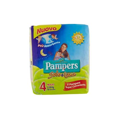 PAMPERS SOLE LUNA 7-18 KG MISURA 4