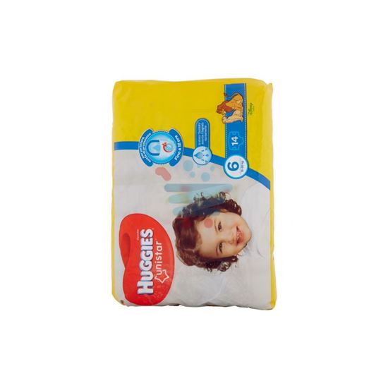 HUGGIES UNISTAR PANNOLINI 15-30 KG MISURA 6