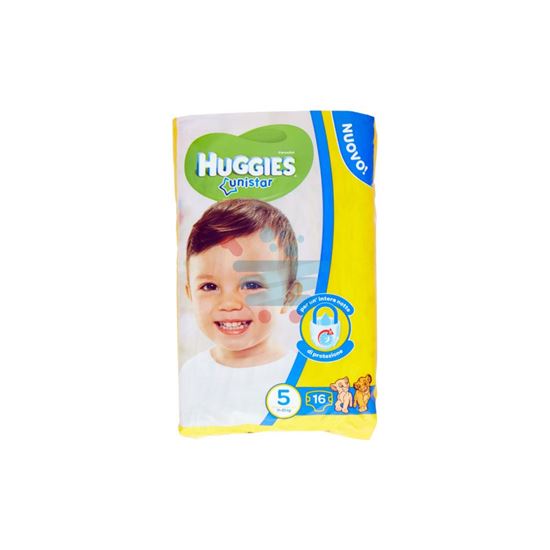 HUGGIES UNISTAR PANNOLINI 11-25 KG  MISURA 5