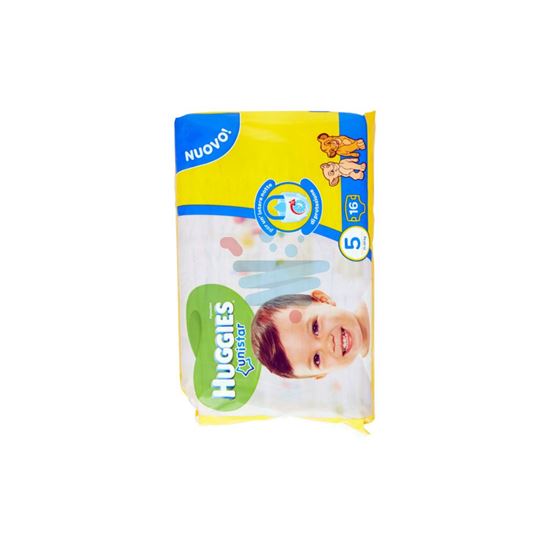 HUGGIES UNISTAR PANNOLINI 11-25 KG  MISURA 5