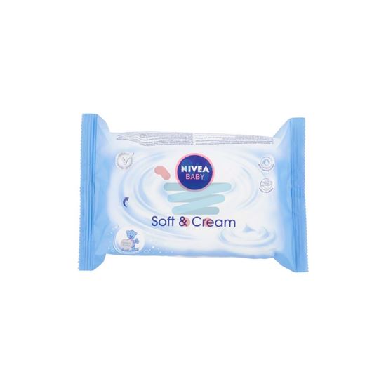 NIVEA BABY SOFT & CREAM SALVIETTINE 63 PEZZI