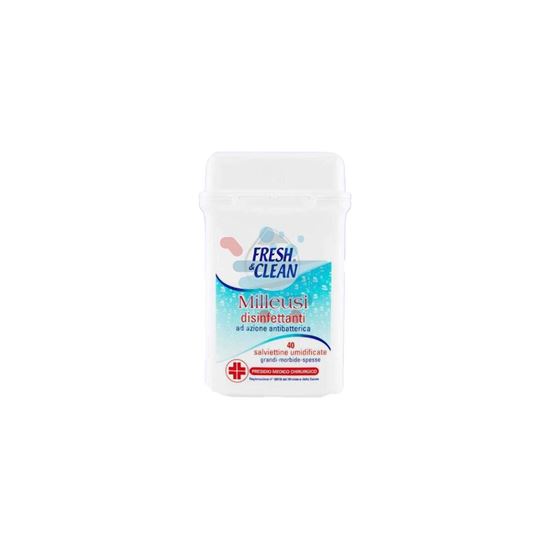 FRESH&CLEAN SALVIETTE DISINFETTANTI 40 PEZZI