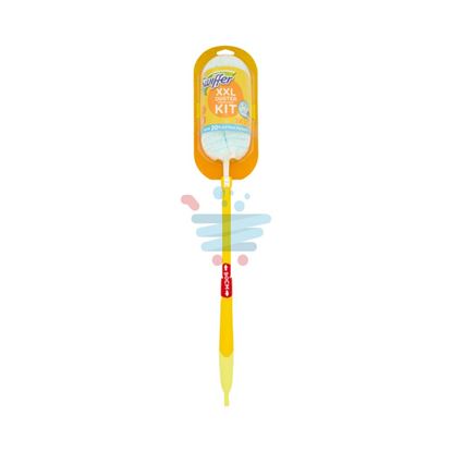 SWIFFER DUSTER XXL STARTER KIT PREASSEMBLATO 1 MANICO + 2 PIUMINI