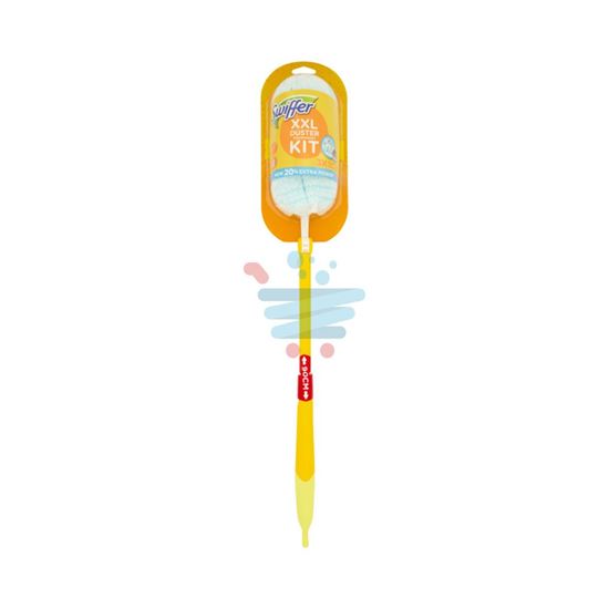 SWIFFER DUSTER XXL STARTER KIT PREASSEMBLATO 1 MANICO + 2 PIUMINI