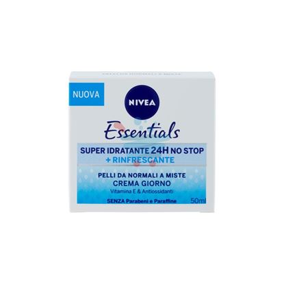 NIVEA ESSENTIALS SUPER IDRATANTE 24H NO STOP + RINFRESCANTE CREMA GIORNO 50 ML