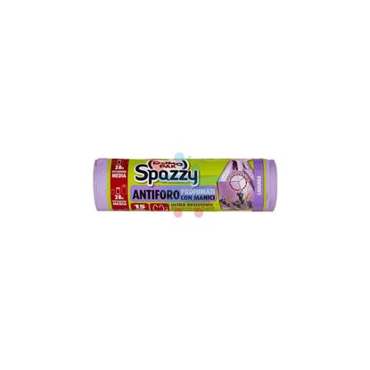 DOMOPAK SPAZZY SACCHETTI SPAZZATURA LAVANDA ANTIFORO