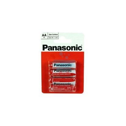 PANASONIC ZINC CARBON STILO 1.5 VOLT 4 PEZZI