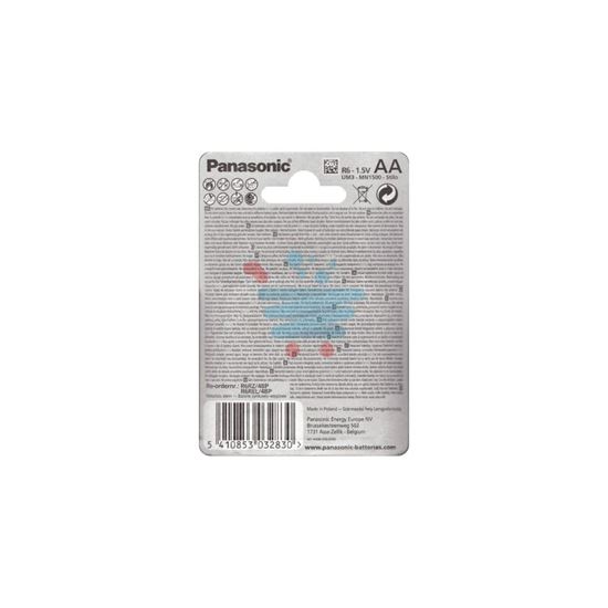 PANASONIC ZINC CARBON STILO 1.5 VOLT 4 PEZZI