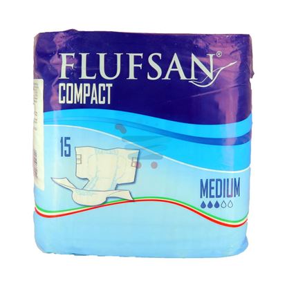 FLUFSAN COMPACT MEDIUM 15 PANNOLINI A MUTANDINA