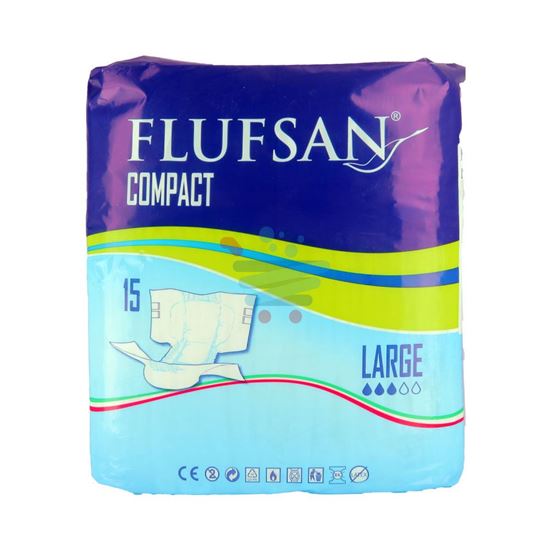 FLUFSAN COMPACT LARGE 15 PANNOLINI A MUTANDINA