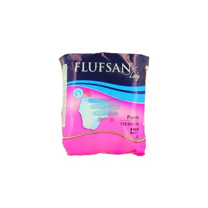 FLUFSAN SLIP LADY PANTS MEDIO X8