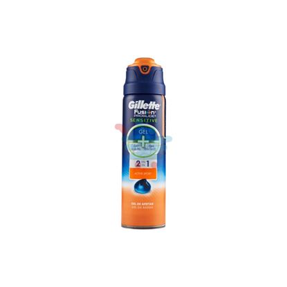 GILLETTE FUSION PROGLIDE SENSITIVE GEL 2IN1 ACTIVE SPORT 170 ML