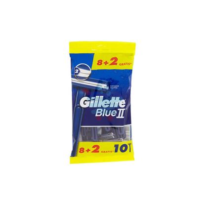 GILLETTE BLU II 10 PEZZI