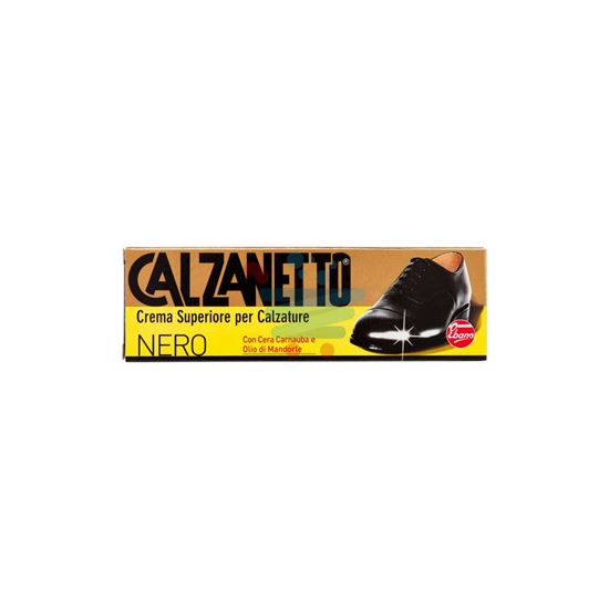 CALZANETTO CREMA CALZATURE NERO