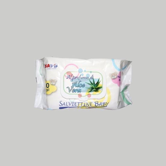 CASAVIP SALVIETTE BABY ALOE VERA 100PZ