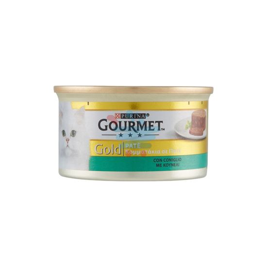 GOURMET GOLD GATTO PATE' CON CONIGLIO 85GR