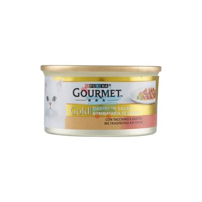 GOURMET GOLD GATTO DADINI SALSA TACCHINO ANATRA 85