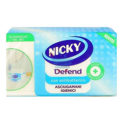 NICKY DEFEND ASCIUGAMANI IGIENICI CON ANTIBATTERICO 2 VELI 100 PZ