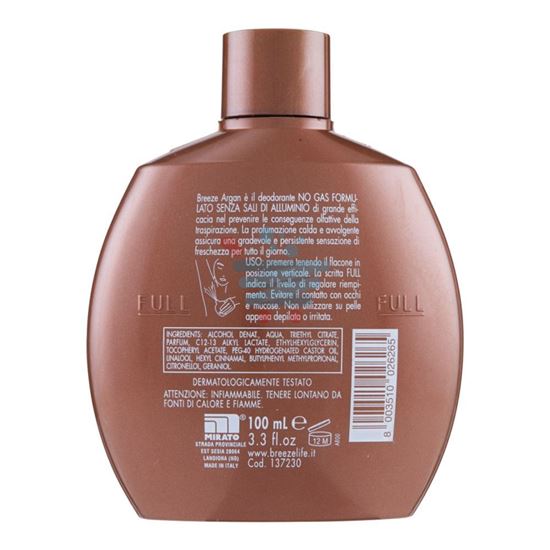 BREEZE DEODORANTE SQUEEZE ARGAN 100ML