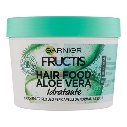 FRUCTIS HAIR FOOD ALOE VERA MASCHERA RIPARATRICE 3IN1 PER CAPELLI DANNEGGIATI 390 ML