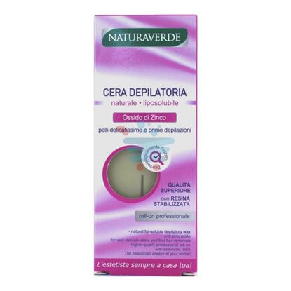 NATURAVERDE CERA DEPILATORIA ROLL ON ZINCO 100 ML