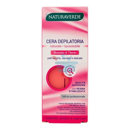 NATURAVERDE CERA DEPILATORIA  ROLL ON TITANIO 100 ML