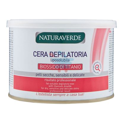 NATURAVERDE CERA DEPILATORIA  TITANIO 400 ML