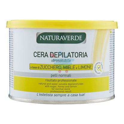 NATURAVERDE CERA DEPILATORIA  ZUCCHERO E MIELE 400 ML