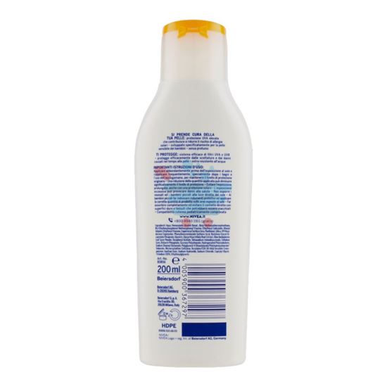 NIVEA SOLARE LATTE KIDS FP50+ 200ML