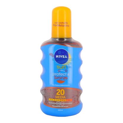 NIVEA SUN OIL PROT.&amp;BRON SPRAY FP20 200ML