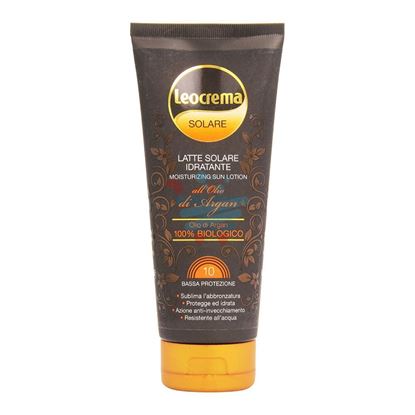 LEOCREMA LATTE SOLARE ARGAN FP10 200 ML