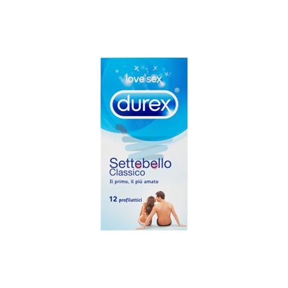 DUREX PROFILATTICI SETTEBELLO CLASSICO 12PZ