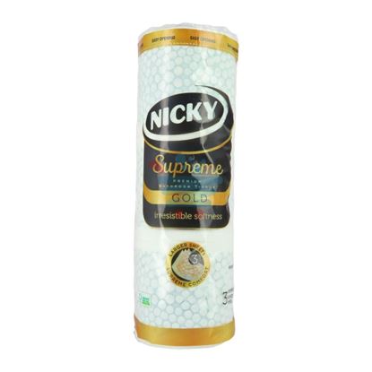 NICKY CARTA IGIENICA SUPREME GOLD 3 ROTOLI 3 VELI