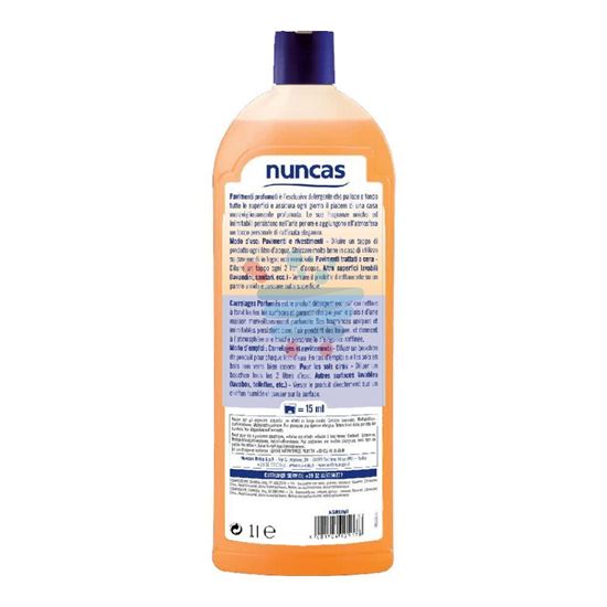 NUNCAS DETERGENTE PAVIMENTI PROFUMO AGRUMI 1LT