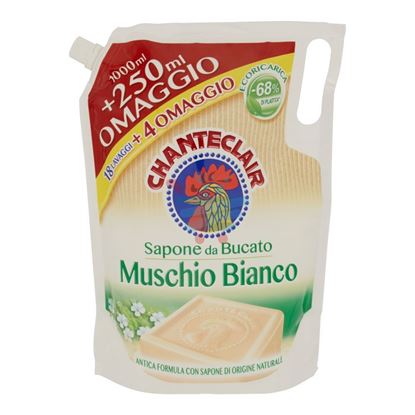 CHANTECLAIR SAPONE DA BUCATO MUSCHIO BIANCO ECORICARICA 1250ml