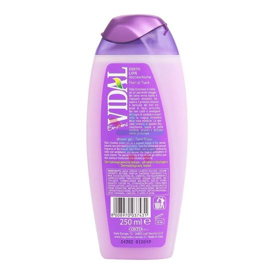 VIDAL DOCCIA EMOTIONS FIORI DI TIARE 250ML