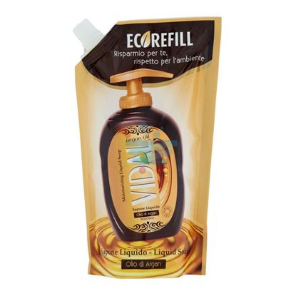 VIDAL SAPONE LIQUIDO ARGAN RICARICA 500ML