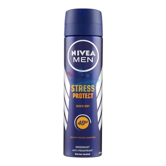 NIVEA DEO SPRAY MEN STRESS PROT. 150ML