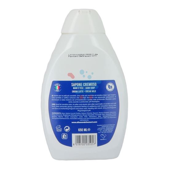 ALTHAEA SAPONE LIQUIDO CREMOSO CREMA LATTE 650ML