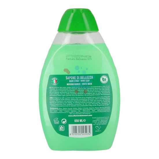 ALTHAEA SAPONE LIQUIDO MUSCHIO BIANCO 650ML