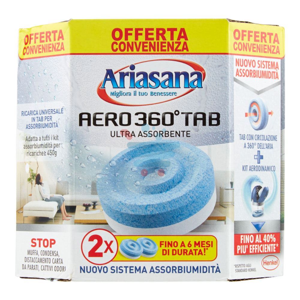 ARIASANA Ricarica Inodore 2+1 busta 450 g ->